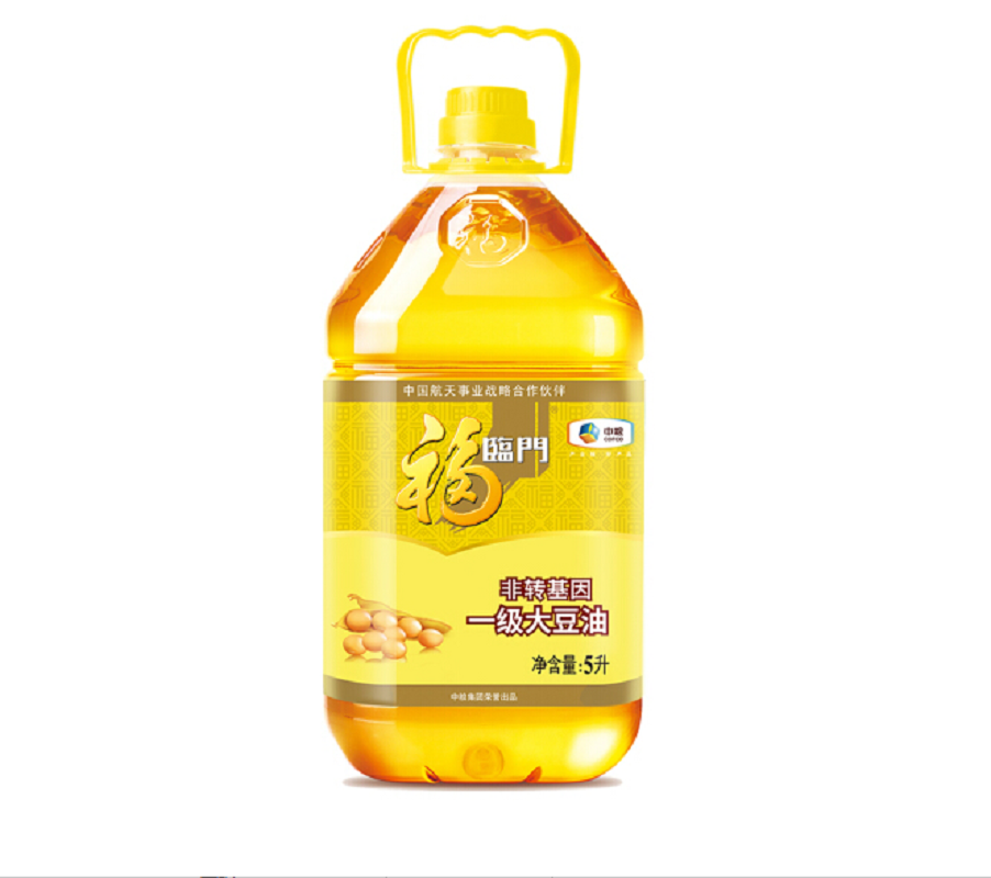 福临门 食用油 非转基因一级大豆油5L