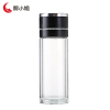 厨小姐一键开盖茶水分离玻璃杯500ml CXJ3610/个(颜色请备注)
