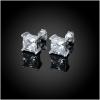 E065Silver Earrings 925纯银耳环日韩耳钉女气质百搭简约防过敏送女朋友七夕情人节礼物