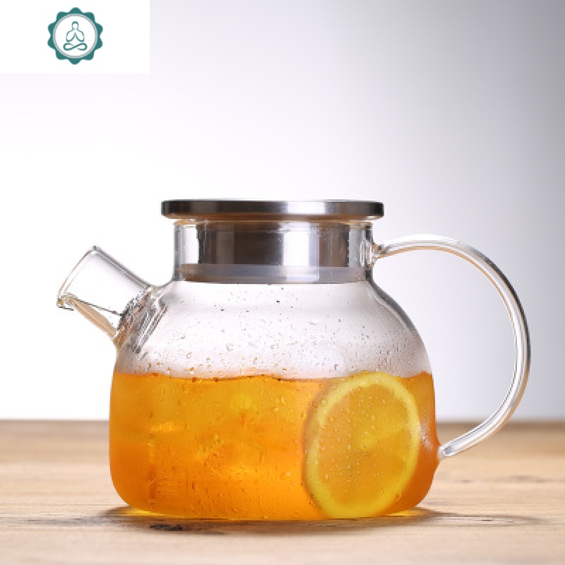 加厚耐热凉水壶冷水壶泡茶壶可电陶炉明火加热 封后 1000304不锈钢盖