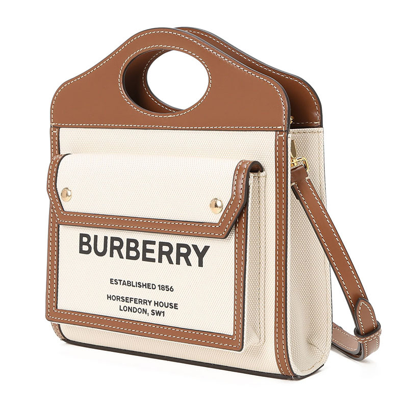BURBERRY POCKET 口袋包 字母徽标 帆布织物 8031746