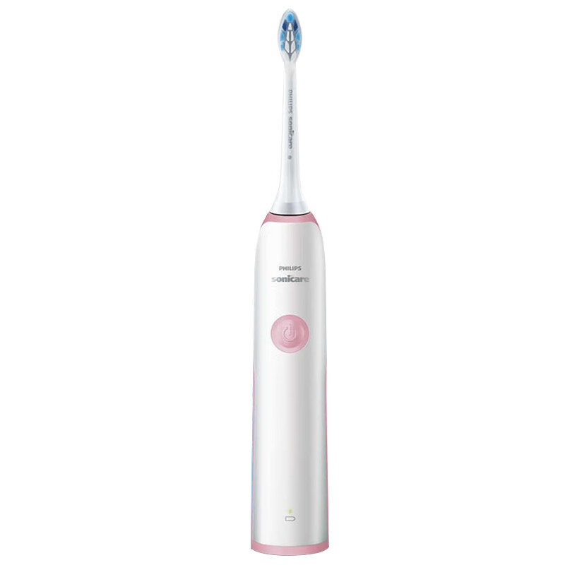 飞利浦(Philips)电动牙刷 HX3226-41柔美粉成人声波震动智能净白牙龈呵护情侣款牙刷