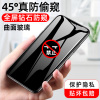 适用xrxsmax全屏防窥膜iphone11pro12mini防偷窥钢化膜12max护眼蓝光6s7p8pse2代i8pl