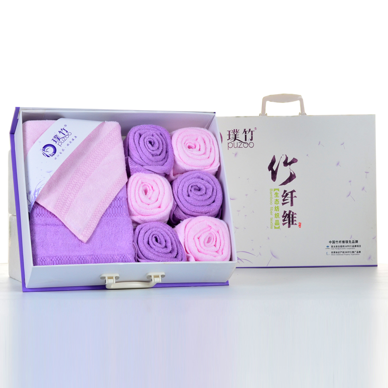 璞竹PUZOO锦上添花八件套PZX-801