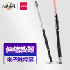 得力(deli)3934T可伸缩教师激光笔 黑色