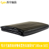 苏宁宜品 SNYP-LJD98特大号加厚商业物业黑色垃圾袋90*100cm 50只/包平装适用大号