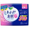 花王乐而雅(Laurier)超长夜用进口卫生巾 F透气棉柔纤巧护翼型34cm9片 花王出品 日本进口
