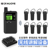 豪艺(HooYe)883T无线呼叫器 对讲机套装 883T+30个591R+HM9130(30位充电底座)+收纳箱