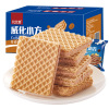 [满199减125元]比比赞威化小方提拉米苏味300g整箱代餐充饥夜宵办公室饼干零食小吃网红休闲食品