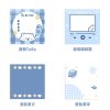 自制ins风简约星球小熊便签本可爱卡通小清新留言记事本学生n次贴|蓝色星球x1 只要1本