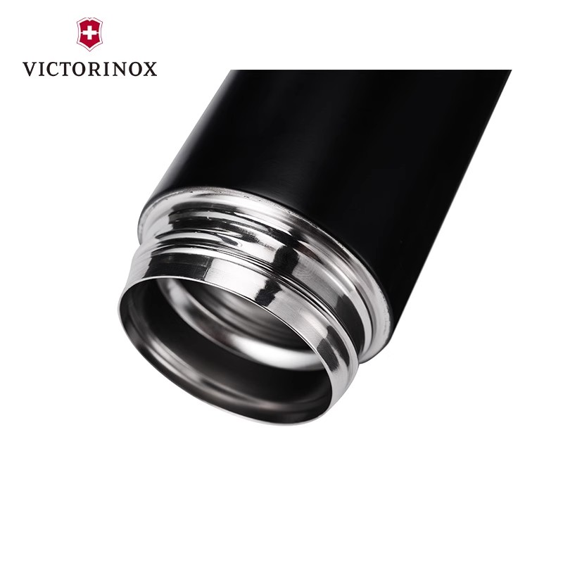 Victorinox维氏瑞士军刀削皮器保温杯三件套红色天地盖套装高清大图