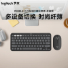 罗技(Logitech)PEBBLE 2 COMBO键鼠套装-夜幕黑