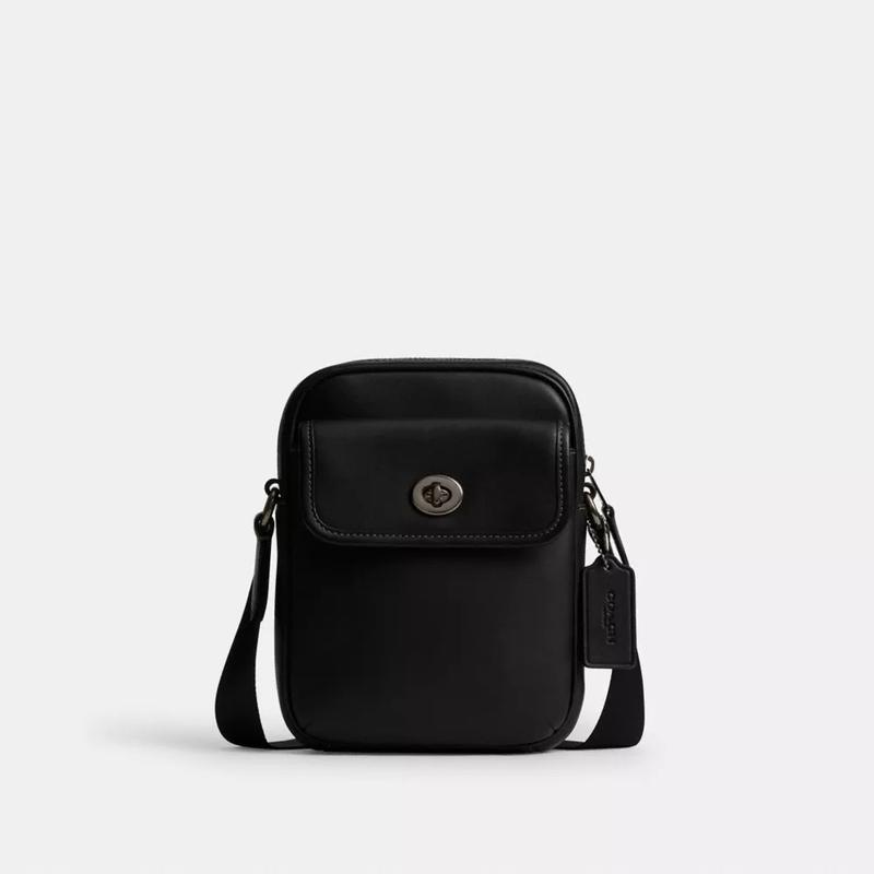 COACH/蔻驰多功能防水透气斜挎包可调节肩带户外活动手机兼容小号