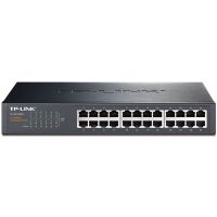 TP－LINK TL-SF1024D 桌面百兆交换机 24口 黑色 单位:台(JL)