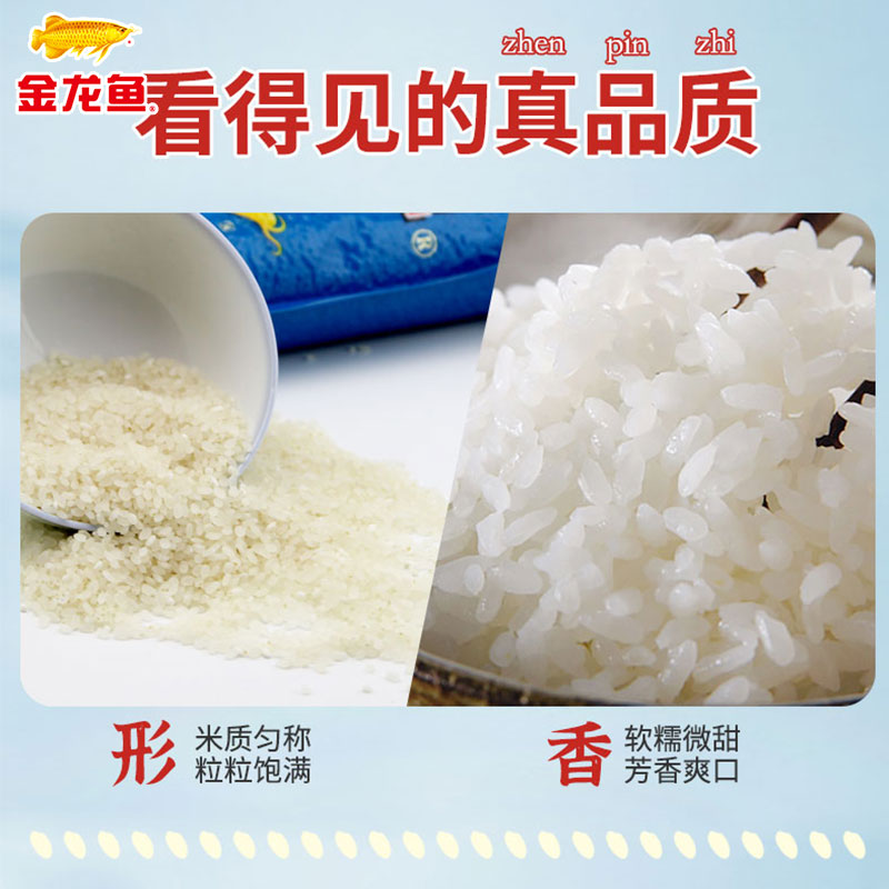 金龙鱼盘锦大米500g*2蟹田大米粳米宿舍家庭用米团购小包装东北大米高清大图
