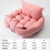 粉色 S(建议体重8斤之内) 狗窝四季通用夏季狗床凉窝沙发狗狗中小型犬泰迪猫窝垫子宠物用品