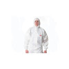 3M 4545白色带帽连体防化服4545-XXL
