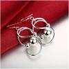 E071 Women silver plated earring 镀纯银耳环时尚创意耳环耳饰送女朋友七夕情人节礼物