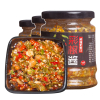 蒜蓉超辣辣椒酱四川农家自制剁椒酱下饭菜香辣酱拌饭彩椒酱3瓶装