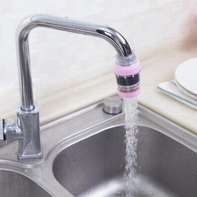 麦饭石磁化滤水净化器水龙头净水器浴室自来水过滤器