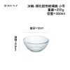 钢化透明玻璃碗水果沙拉碗汤碗饭碗微波炉烤箱专用碗大小号组合 钢化耐热玻璃碗小号1只