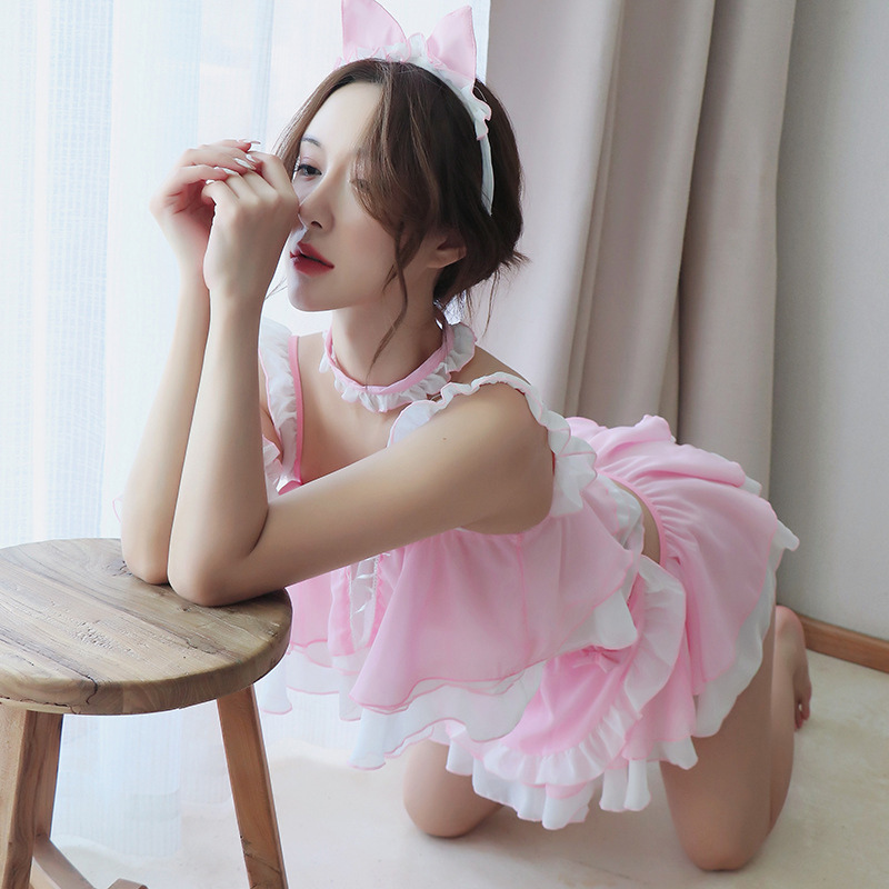 长夜漫漫情趣内衣女式性感可爱制服诱惑激情女仆装佣情趣套装1283高清大图