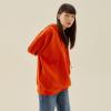 美特斯邦威女休闲常年宽松连帽甜美舒适宽松圆领针织套头衫女