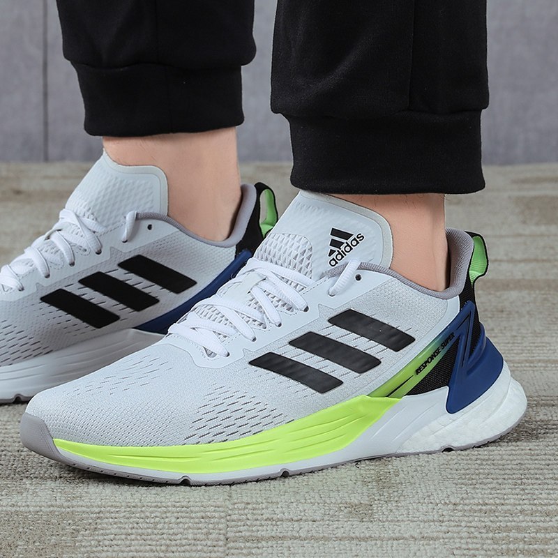 adidas阿迪达斯男鞋2020秋季新款运动鞋鞋子减震透气休闲鞋视频