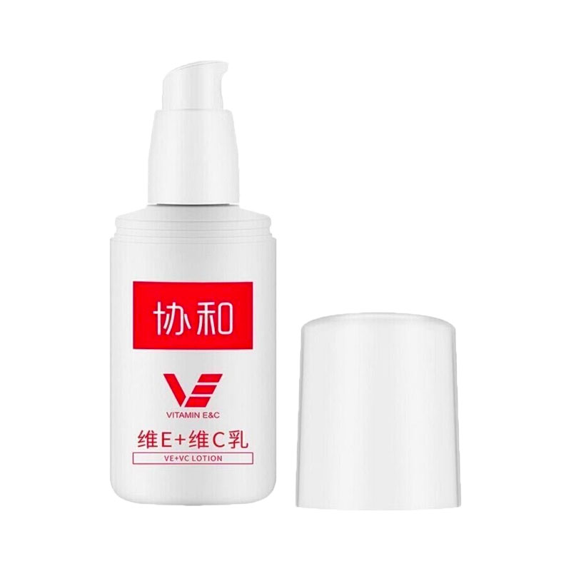 协和维E+维C乳100ml*2瓶维E+维C双重精华滋养 滋润肌肤 水润 肌肤亮泽柔滑 温和补水 不油腻男女四季可用
