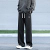 休闲运动裤子男士2024春秋新款潮流宽松直筒卫裤美式百搭阔腿长裤_07