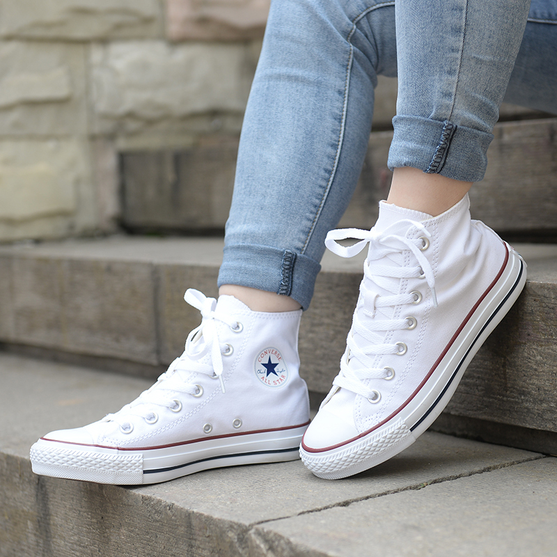 converse匡威正品帆布鞋男鞋女鞋高帮帆布鞋常青款学生情侣运动休闲