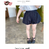 绿彩虹光2022夏装女宝宝女童短裤儿童百搭时髦洋气花苞裤泡泡裤透气柔软 裤子