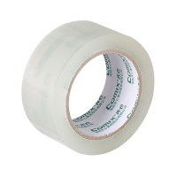 齐心 JP4810-6 普透封箱胶带 48mm*100y 6卷/筒 透明 单位:筒