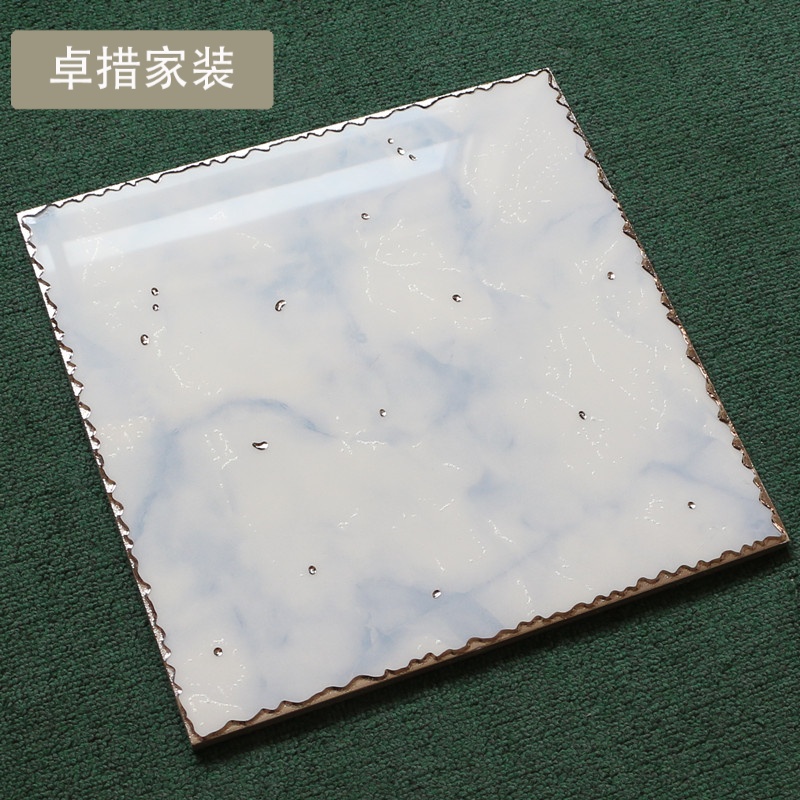 厨房瓷砖卫生间墙砖地砖300X300抛晶砖阳台地砖背防滑抛金地板砖壹德壹