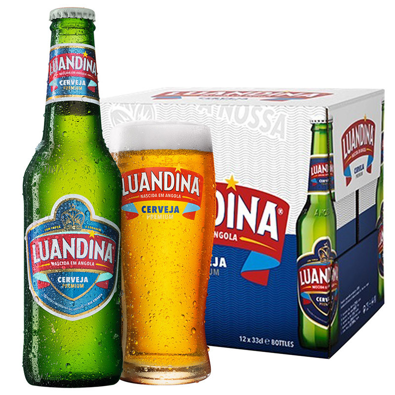 luandina罗安娜啤酒330毫升24瓶原装进口整箱装