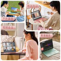 华硕a豆14 Air 高性能AI超轻薄笔记本电脑(R9-8945H 32G 1T 2.8K 120Hz OLED 2年上门)游戏办公学生 瑰蜜粉金