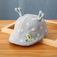 盛世尼曼宝宝婴幼儿童英伦鸭舌帽春秋1-3-5岁棉男童棒球帽子贝雷帽5-6岁