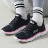 斯凯奇(Skechers)女鞋 2023秋季新款运动鞋轻便透气慢跑鞋舒适时尚耐磨休闲鞋 150140-BKPK 35