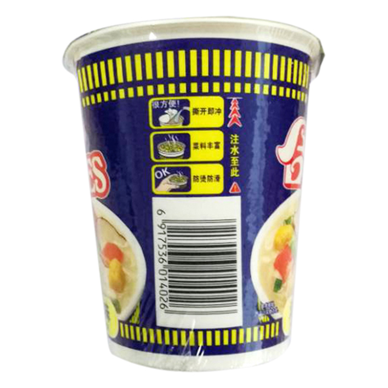 日清(Nissin)合味道 海鲜风味84g/杯 方便面高清大图