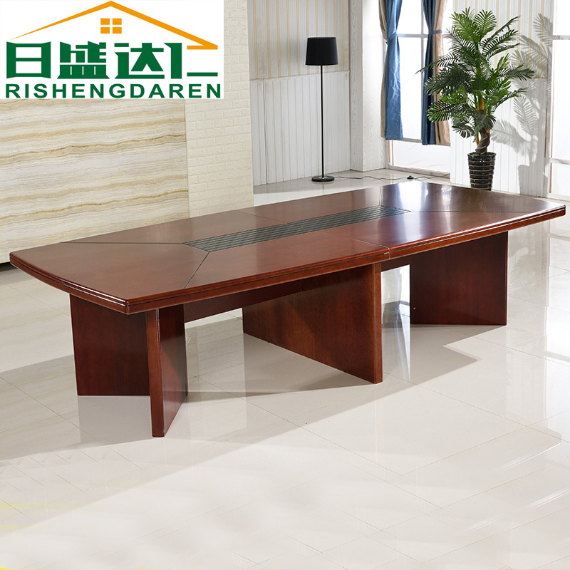 日盛达仁木质会议桌视频