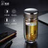 希诺(HEENOOR)XN-1916 双层玻璃杯250ml