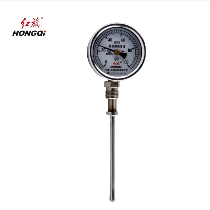 红旗 双金属温度计定制检测款 Y60 个 0-50℃