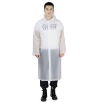 三极户外 TP1904 非一次性连体透明雨衣 5件装 透明色