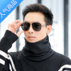 SUNTEK围脖男士冬韩版百搭防寒保暖面罩加厚脖套护颈椎冬季围脖一体帽子