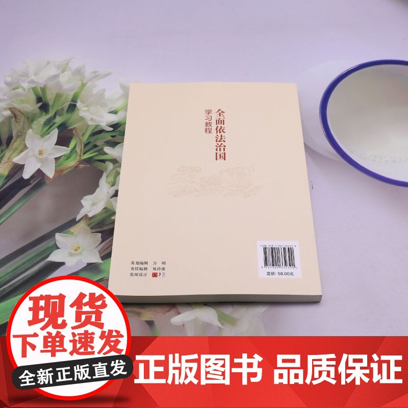 [正版]全面依法治国学习教程 中国人民大学出版社 9787300332390高清大图