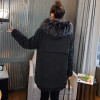 SUNTEK微胖女人冬季加厚大毛领棉衣服胖妹妹洋气穿搭风衣加大码冬装外套风衣