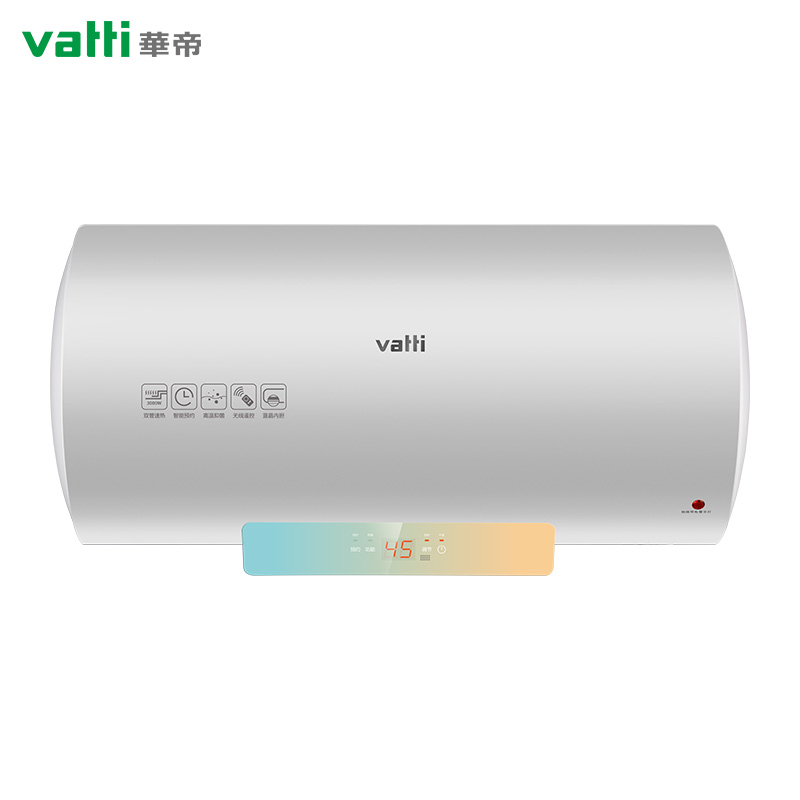 華帝(vatti)DS6电热水器节能省电防电墙安全保护触摸按键控制+红外无线遥控蓝晶搪瓷内胆