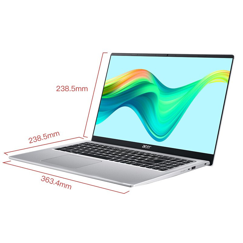 宏碁(acer)蜂鸟Fun S50 15.6英寸轻薄本笔记本电脑(11代酷睿i7-1165G7 16G 512GB 锐炬Xe显卡)高清大图