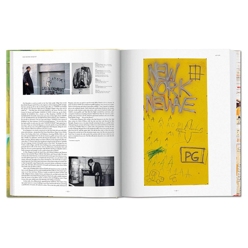 [正版]英文原版 Jean-Michel Basquiat 让`米歇尔`巴斯奎特大书XXL大型艺术书籍画集 TASCH