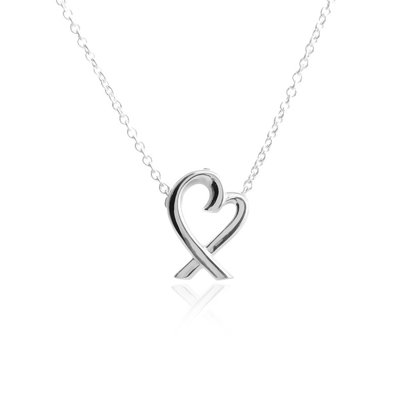 TIFFANY&CO.蒂芙尼 925银 毕加索系列 爱心项链